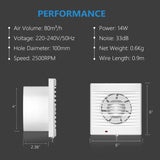 100 mm Bathroom Fan_ 80 m³ h_2