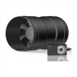 HONGUAN 3-inch silent inline duct fan with adjustable speed controller