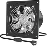 HONGUAN 200 mm best bathroom exhaust fan with 980 m³/h airflow