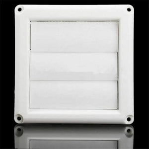 4 Inch Grille Ventilation Cover Plastic Wall, Heating Cooling Vents  With 3 Flaps