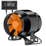 HONGUAN 100mm inline fan with intelligent controller