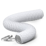 White Flexible Aluminum Foil Air Vent Duct