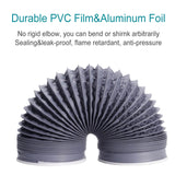 Aluminum Foil Ducting With ABS Rings