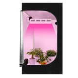 600D Mylar Grow Tent 24"x24"x36"