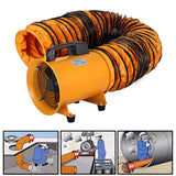 PVC Flexible Duct Hosing 16.4 FT/5 M Orange