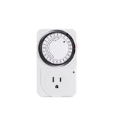 24 Hours Mechanical Timer Outlet US Plug