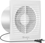 6 Inch Axial Super Silent Wall Exhaust Fan 118 CFM 150C-Type