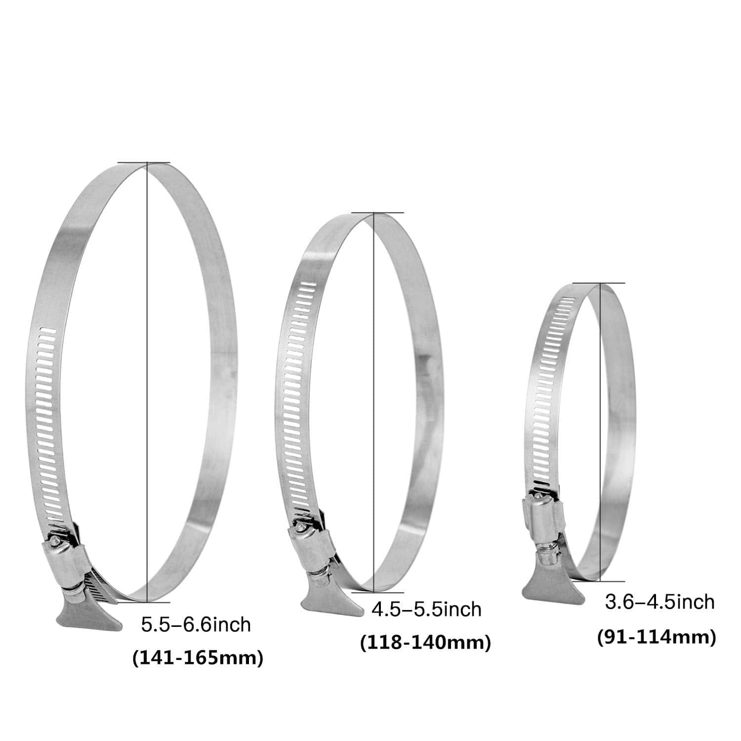 dryer hose clamps