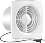 6 Inch Axial Super Silent Wall Exhaust Fan 118 CFM 150D-Type